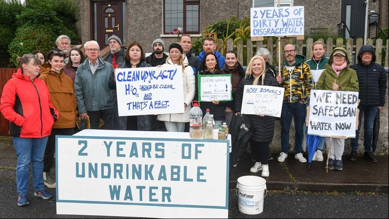 ‘Frustrated’ protesters call for improvement to water quality in Cork ‘Frustrated’ protesters call for improvement to water quality in Cork