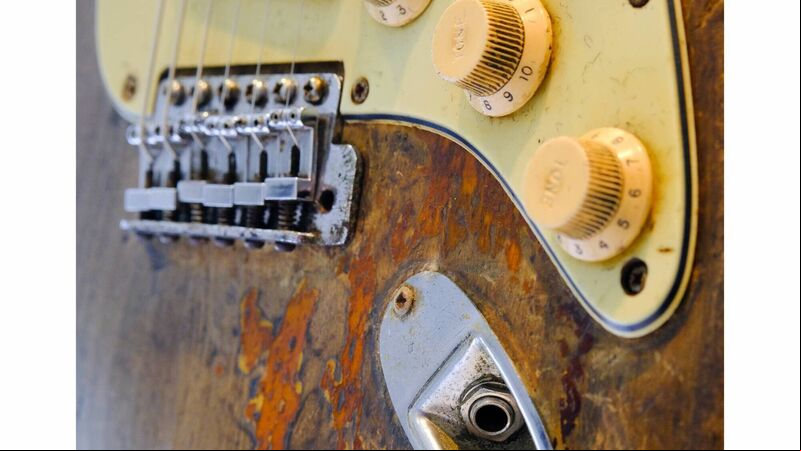 'Pretty special': Photographing Rory Gallagher's guitar ahead of tomorrow's auction was a dream come true 'Pretty special': Photographing Rory Gallagher's guitar ahead of tomorrow's auction was a dream come true