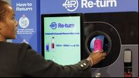 Feature on 80 Dublin bins to deter people from searching for bottles to return