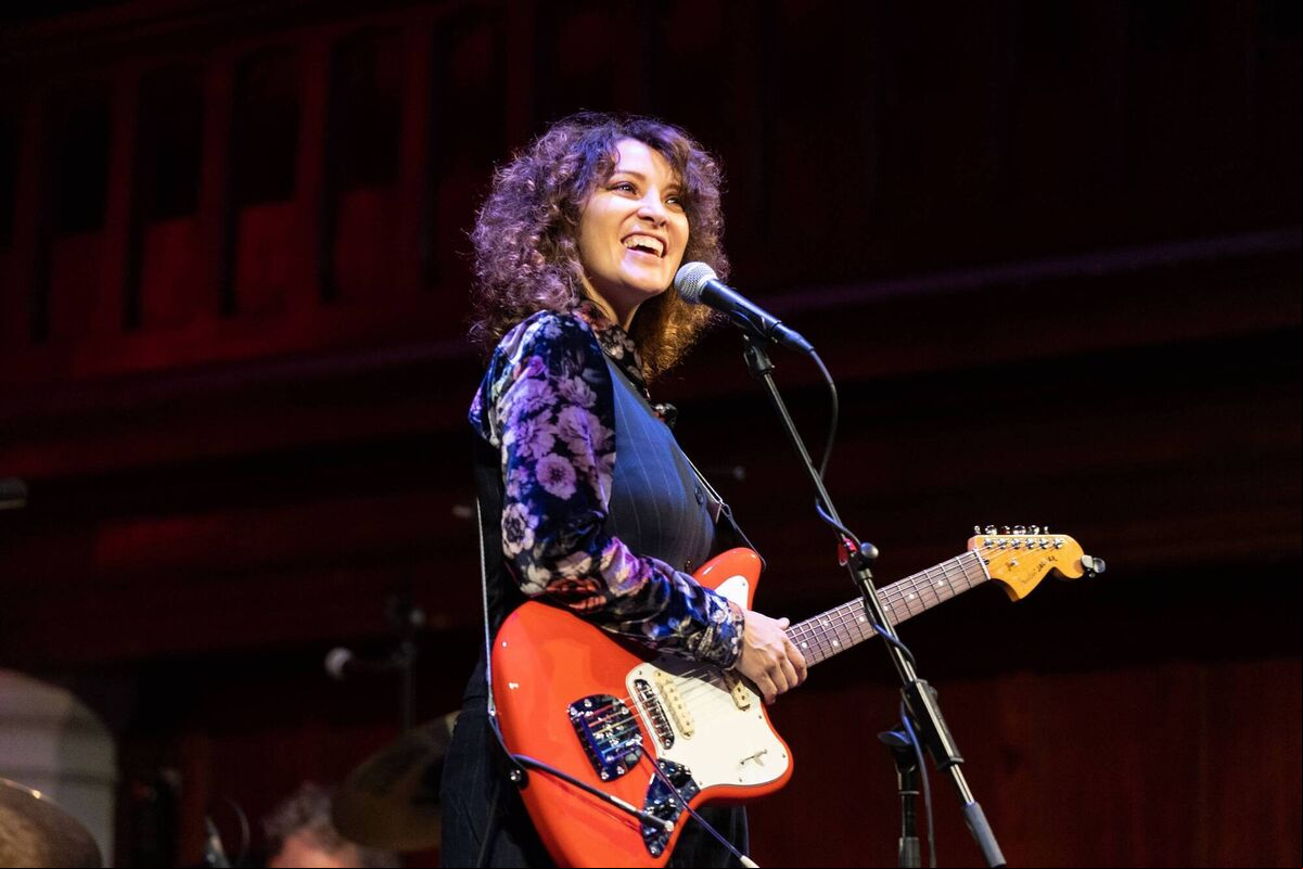 Gaby Morena performs at Triskel Arts Centre as part of the Guinness Cork Jazz Festival. Pic: Darragh Kane Gaby Morena performs at Triskel Arts Centre as part of the Guinness Cork Jazz Festival. Pic: Darragh Kane