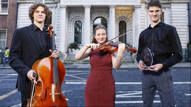 Trio of teenage Cork musicians honoured in national competition Trio of teenage Cork musicians honoured in national competition