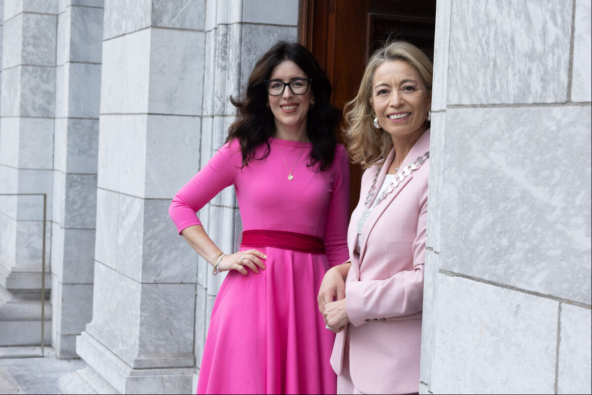Special guest speaker Chupi Sweetman, Chupi and President of Network Cork Susana Marambio at the September meeting Beyond the Glow: Building a Business with Heart in Millennium Hall, City Hall. Picture: Darragh Kane Special guest speaker Chupi Sweetman, Chupi and President of Network Cork Susana Marambio at the September meeting Beyond the Glow: Building a Business with Heart in Millennium Hall, City Hall. Picture: Darragh Kane