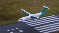 Belfast City Airport reopens after Aer Lingus plane’s wheel collapses in ‘hard landing’