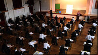 School exam stock