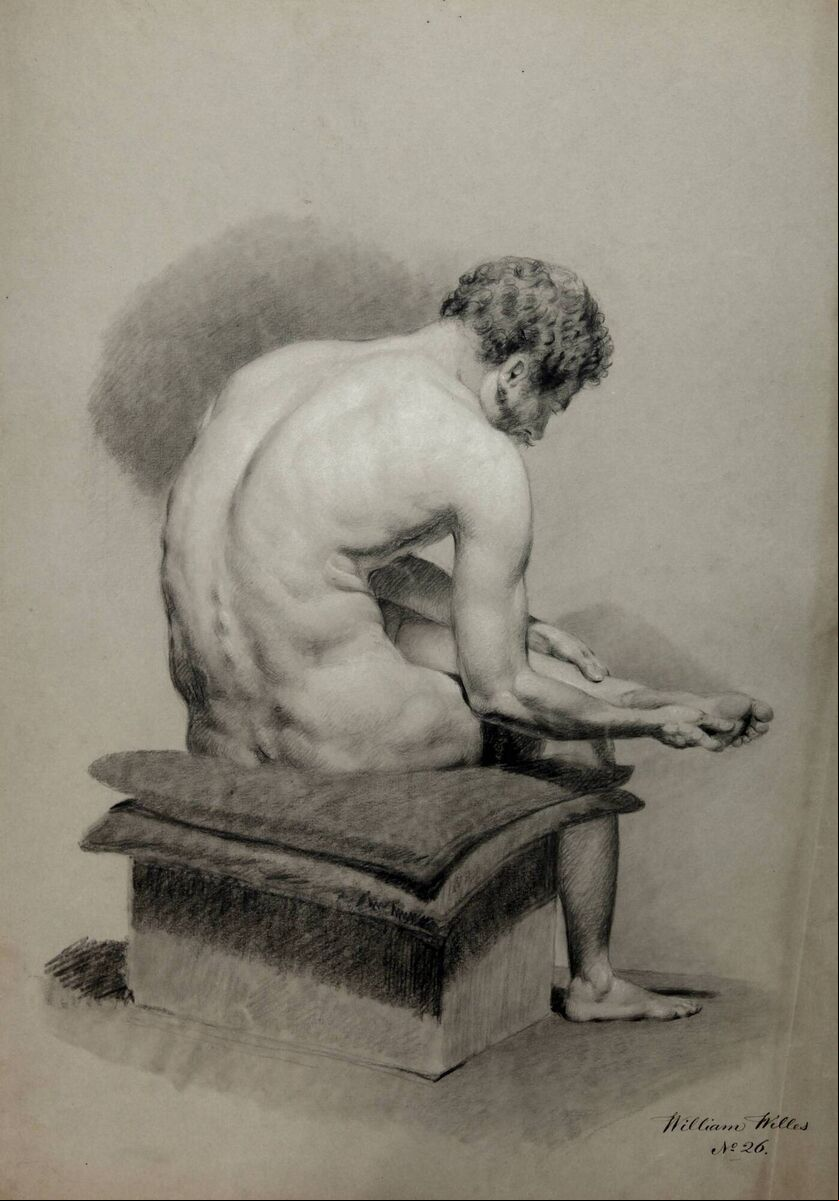 The school opened in January 1850 under the headship of William Willis. Pictured is a sketch by Willis. Collection Crawford Art Gallery, Cork. The school opened in January 1850 under the headship of William Willis. Pictured is a sketch by Willis. Collection Crawford Art Gallery, Cork.