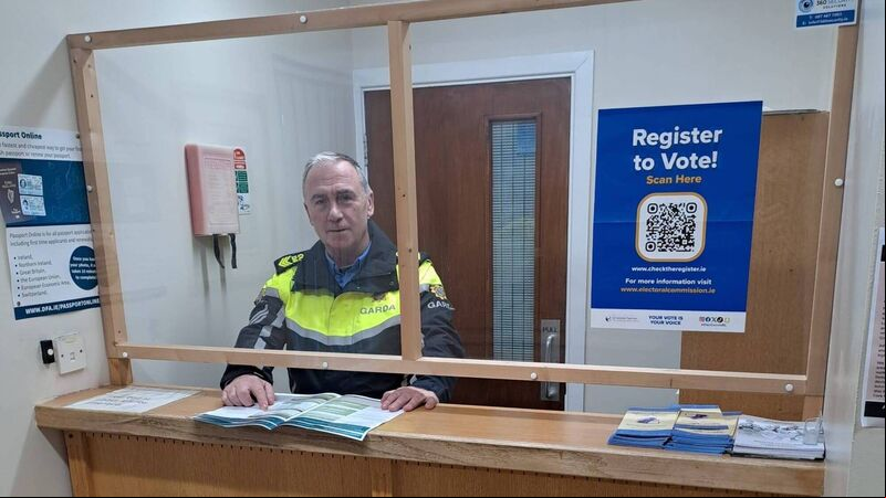 Guarded welcome for new opening hours at Garda station in Cork's fastest growing town Guarded welcome for new opening hours at Garda station in Cork's fastest growing town