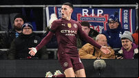 Phil Foden at the double as Man City hit Ipswich for six to return to top four