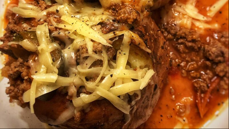 Fab weekend supper... Mighty mince stuffed flat mushrooms Fab weekend supper... Mighty mince stuffed flat mushrooms