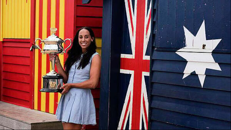 Madison Keys’ husband says wife finally got what she deserved with Melbourne win Madison Keys’ husband says wife finally got what she deserved with Melbourne win