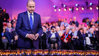 Micheál Martin attends commemoration to mark the liberation of Auschwitz-Birkenau