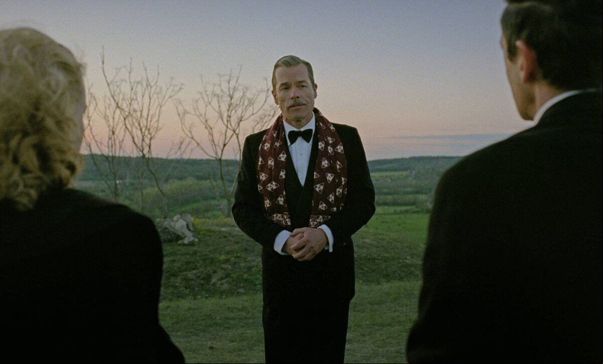 Pictured: Guy Pearce as Harrison Lee Van Buren in The Brutalist. Universal Pictures UK.