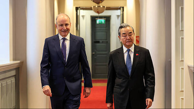 Taoiseach meets Chinese foreign minister in Dublin Taoiseach meets Chinese foreign minister in Dublin