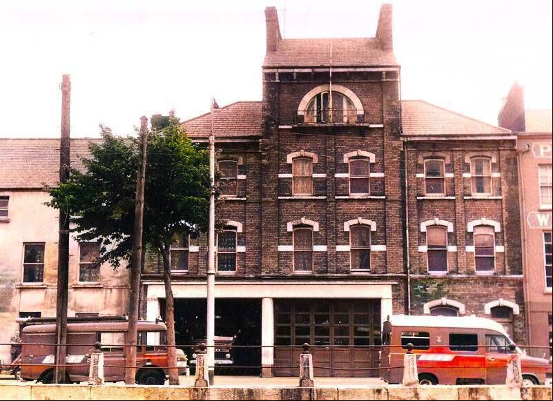 Sullivan’s Quay Fire Station in 1973. The new HQ at Anglesea Street became operational in 1975. Sullivan’s Quay Fire Station in 1973. The new HQ at Anglesea Street became operational in 1975.