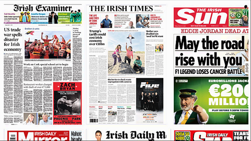 What the papers say: Friday's front pages What the papers say: Friday's front pages