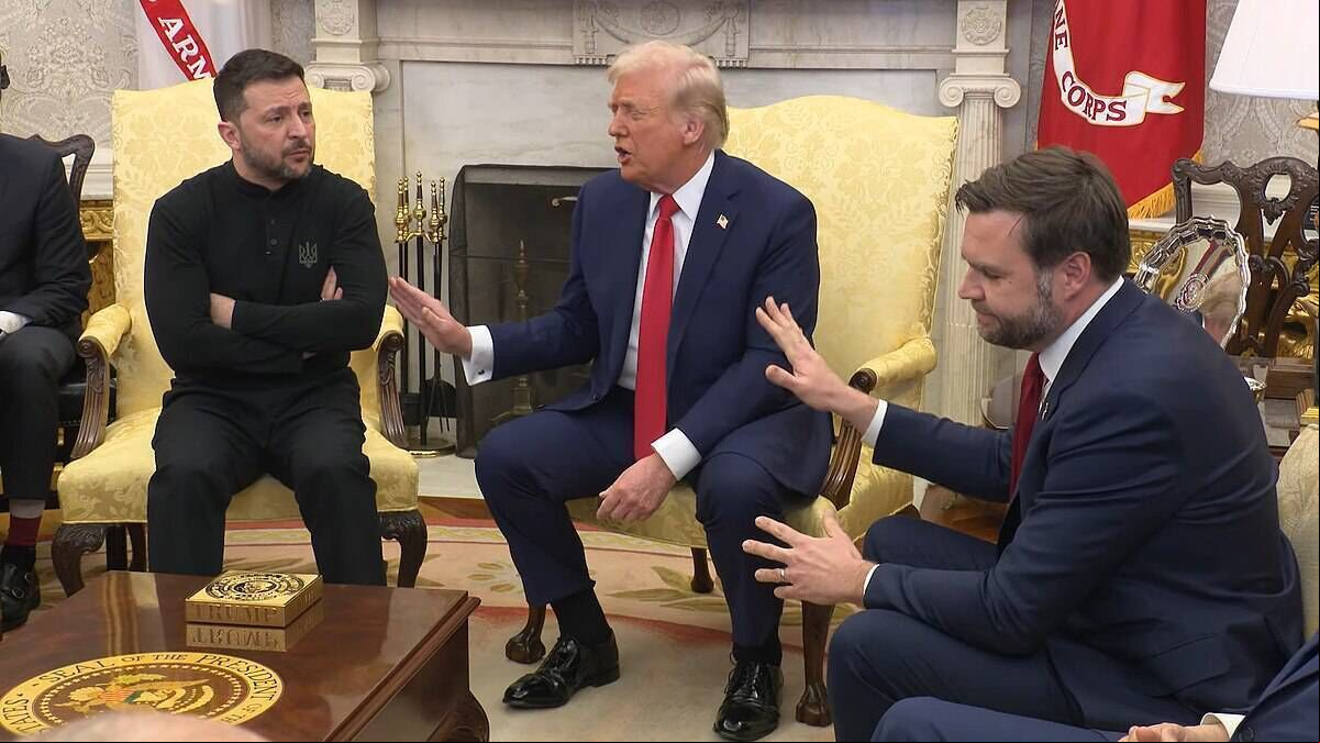 Two weeks ago, Ukrainian president Zelensky was subjected to a public humiliation in the Oval Office Two weeks ago, Ukrainian president Zelensky was subjected to a public humiliation in the Oval Office