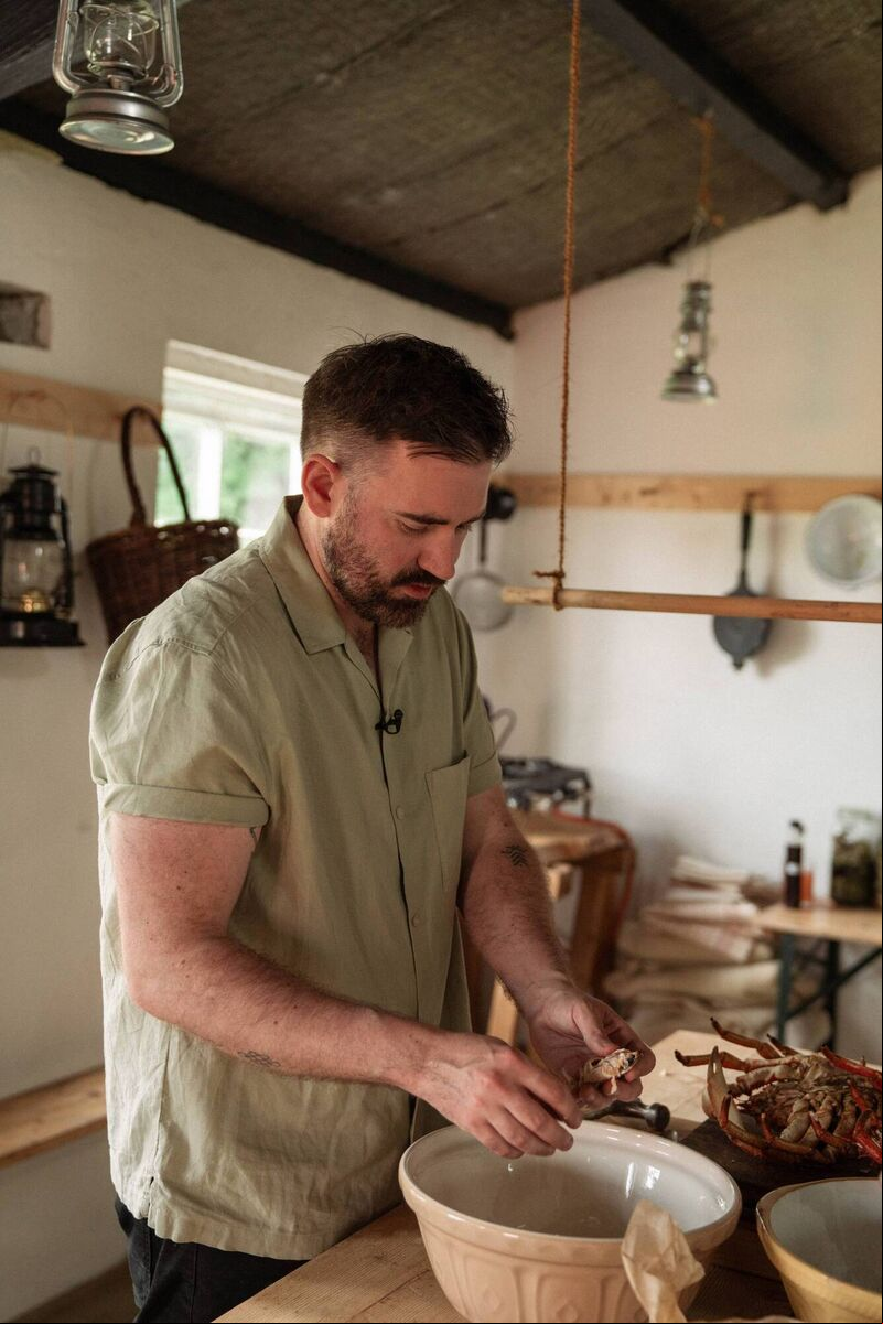 James Gabriel Martin says food has always been an important part of his life. Picture: Leviathan James Gabriel Martin says food has always been an important part of his life. Picture: Leviathan