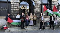 Trinity students blockade the Book of Kells Experience due to college's 'continued ties with Israel'