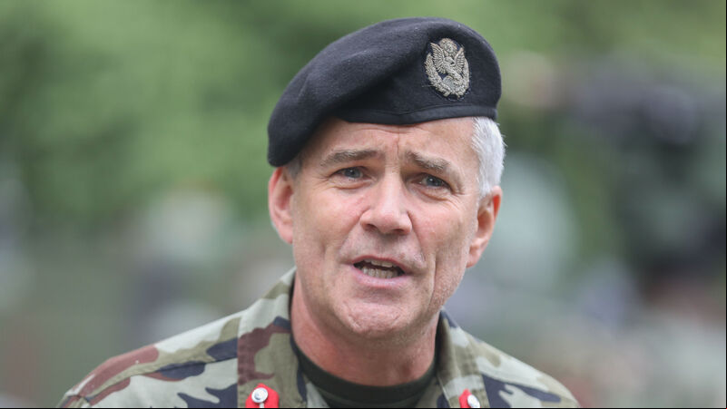 Cork native ‘proud and privileged’ to lead mission in final trip overseas as Defence Forces chief