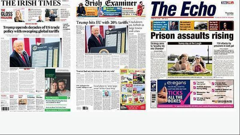 What the papers say: Thursday's front pages What the papers say: Thursday's front pages