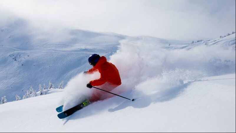 Me on skis? I’d fall over, and it would be downhill from there Me on skis? I’d fall over, and it would be downhill from there