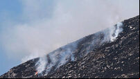 Mourne Mountains wildfire