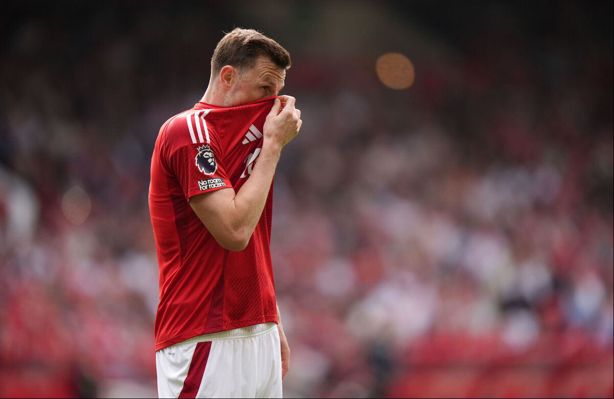 Nottingham Forest's Chris Wood reacts after the Premier League defeat at the hands of Everton at The City Ground, Nottingham. Picture: Bradley Collyer/PA Wire Nottingham Forest's Chris Wood reacts after the Premier League defeat at the hands of Everton at The City Ground, Nottingham. Picture: Bradley Collyer/PA Wire