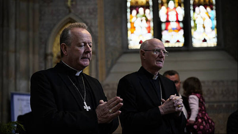 Cathedral bells ring out 88 times as people pay respects to Pope in Armagh Cathedral bells ring out 88 times as people pay respects to Pope in Armagh