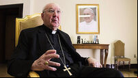 Vatican Pope Francis Obit Camerlengo