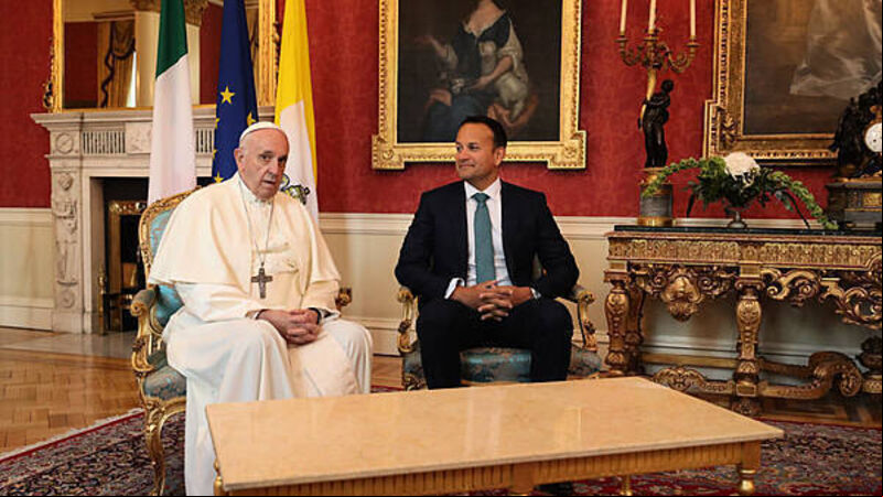 Leo Varadkar praises Pope Francis for reaching out to gay community Leo Varadkar praises Pope Francis for reaching out to gay community