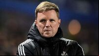 Newcastle boss Eddie Howe returns to work after recovering from pneumonia