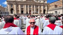 Cork priest 'very blessed' to be in St Peter's Square for Pope Francis' funeral