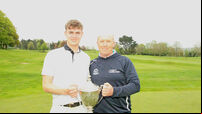 Cork golfer John Doyle in brilliant form to claim Irish Boys title