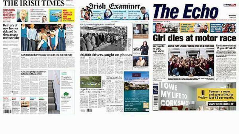 What the papers say: Monday's front pages What the papers say: Monday's front pages
