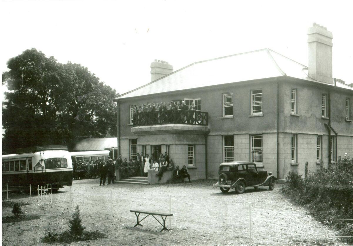 The Gougane Barra Hotel in the 1930s The Gougane Barra Hotel in the 1930s