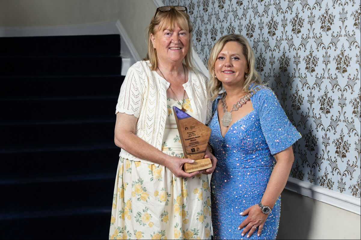 Cathy Fitzgibbon, President of Network Cork, with Caitríona Twomey. Picture: Darragh Kane Cathy Fitzgibbon, President of Network Cork, with Caitríona Twomey. Picture: Darragh Kane
