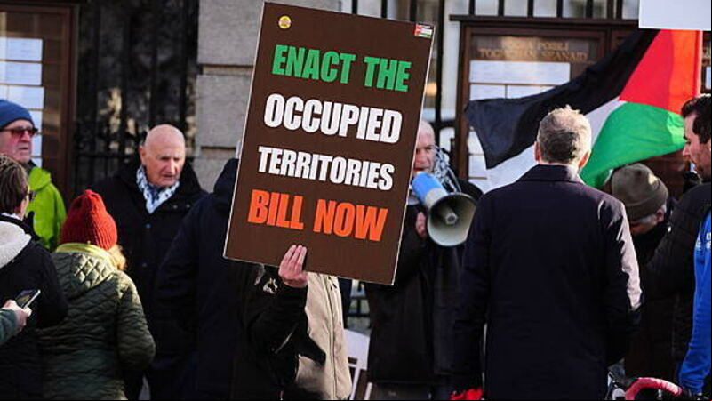 Government to draft Bill to ban trade with illegal Israeli settlements Government to draft Bill to ban trade with illegal Israeli settlements