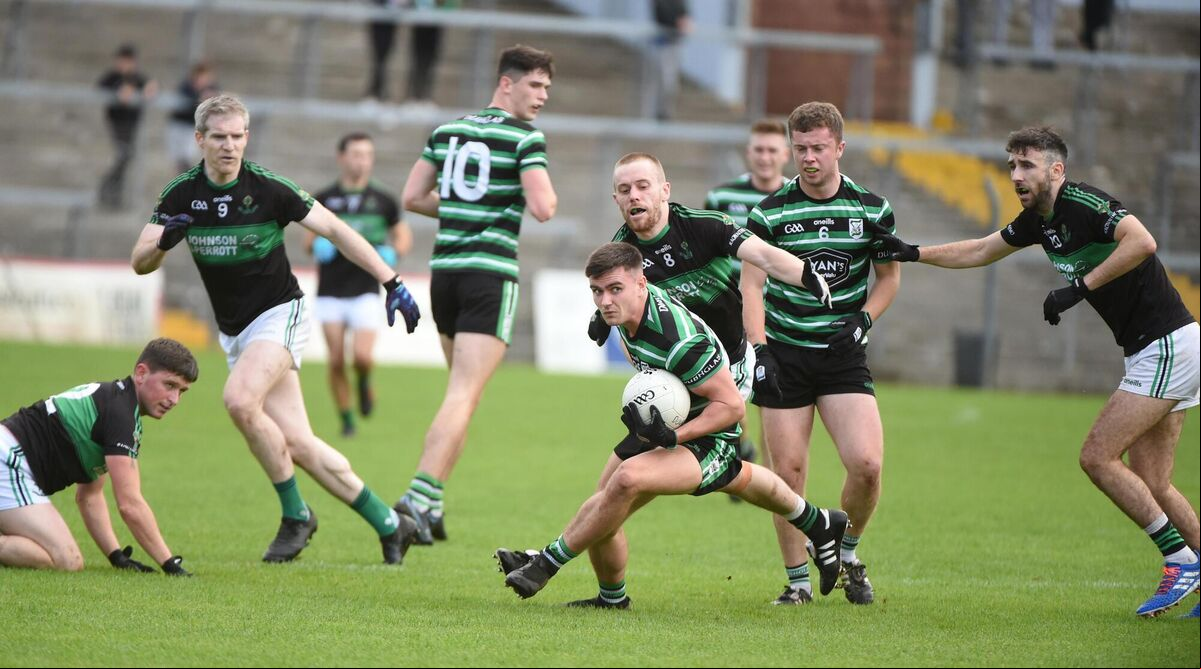 Douglas' Brian Lynch is tackled by Alan O'Donovan of Nemo Rangers in 2021. Picture: Larry Cummins Douglas' Brian Lynch is tackled by Alan O'Donovan of Nemo Rangers in 2021. Picture: Larry Cummins