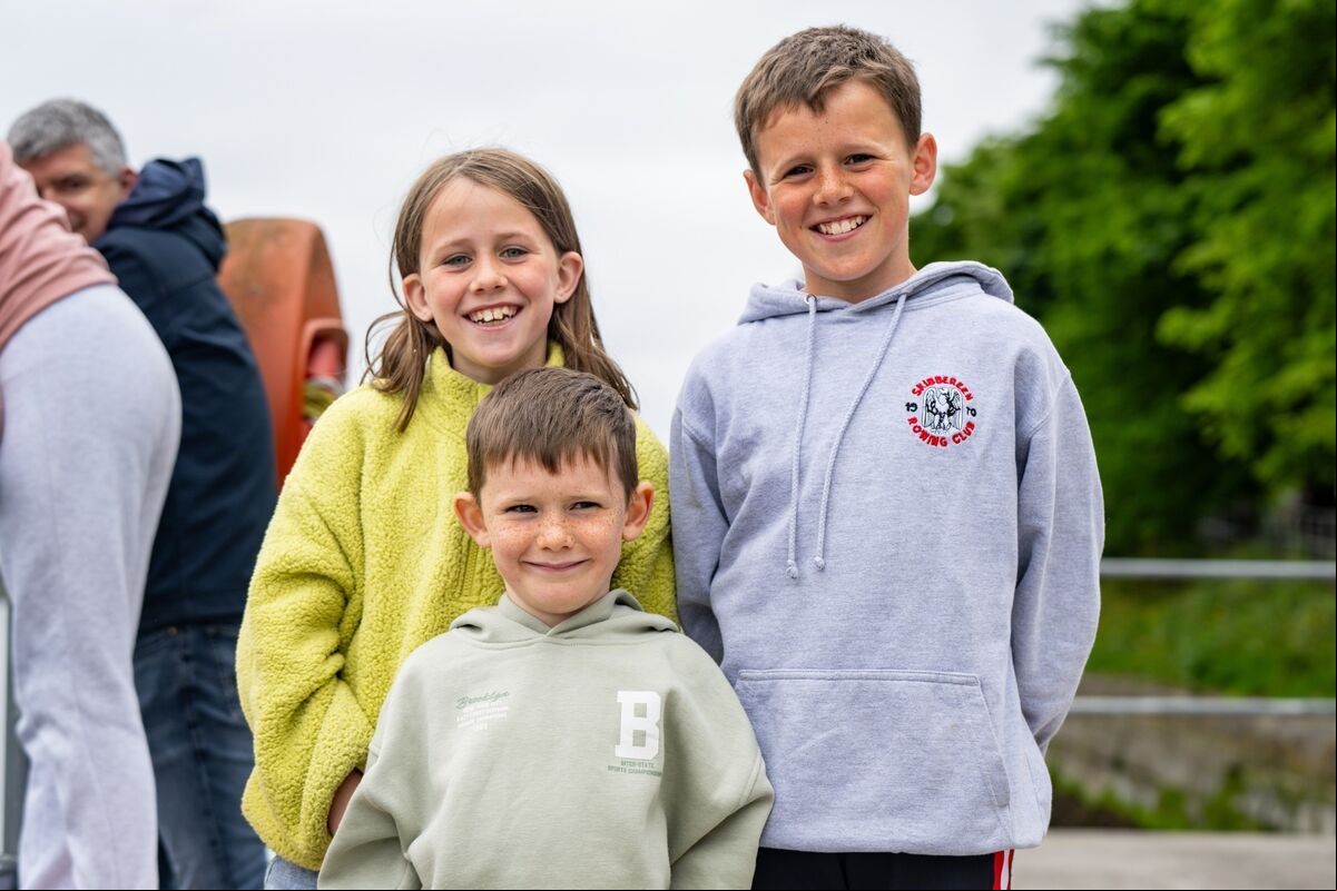 Nell, Aodh and Micheál McCarthy from Skibbereen from Skibbereen pictured during the Lee Regatta at The Marina in Cork. Picture Chani Anderson Nell, Aodh and Micheál McCarthy from Skibbereen from Skibbereen pictured during the Lee Regatta at The Marina in Cork. Picture Chani Anderson