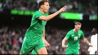 Kasey McAteer scores as Republic of Ireland and Senegal play out draw in Dublin