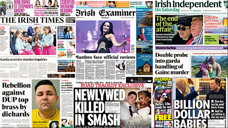 What the papers say: Saturday's front pages What the papers say: Saturday's front pages