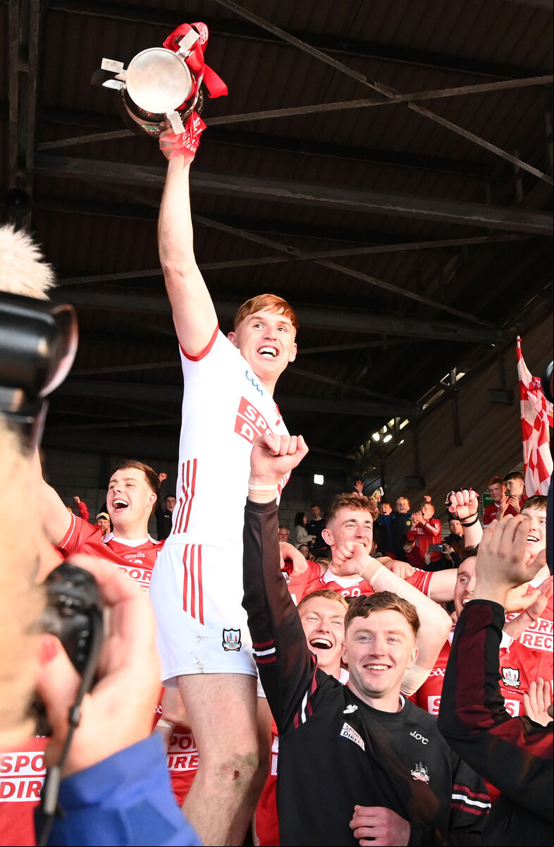 Cork penalty hero Patrick Collins. Picture: Eddie O'Hare Cork penalty hero Patrick Collins. Picture: Eddie O'Hare