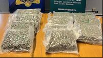Man (30s) and woman in late teens arrested after €240k cannabis seizure